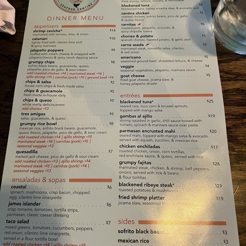 Grumpy Goat Seafood Cantina - Seafood Near Me - Charleston, South Carolina