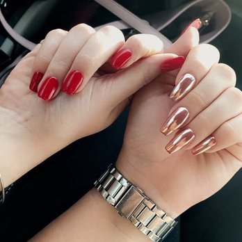 Nail Bar - My best friend and I are very different but we were both very happy with our nails - Nail Salons Near Me - Menifee, California