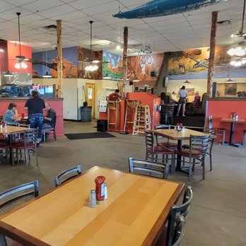 Moab Brewery - Main dining room. There is also an enclosed area out front and a bar area - American Near Me - Moab, Utah