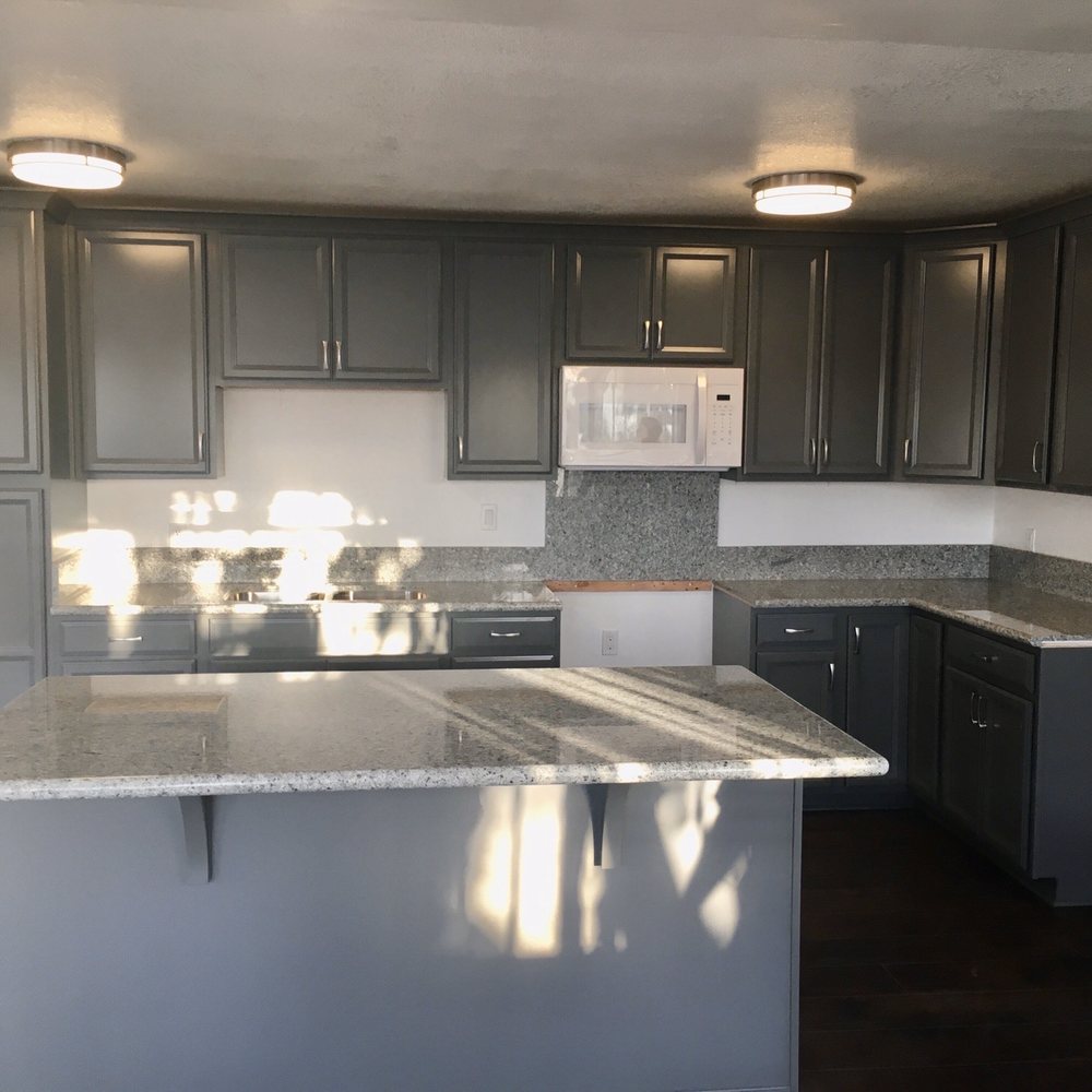 Kitchen Countertops fabricated and installed by SoCal Kitchen Cabinets.
