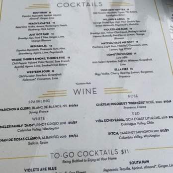 Cowan's Public - Cocktail Menu - Cocktail Bars Near Me - Nutley, New Jersey