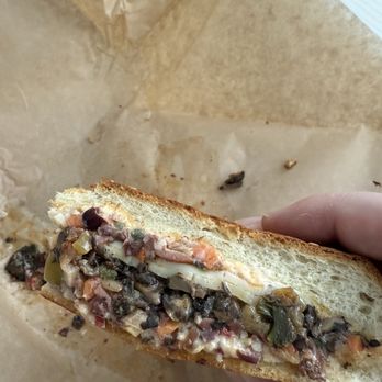 Sandy's - Roasted Mushroom Muffuletta 1/8 - Sandwiches Near Me - San Francisco, California