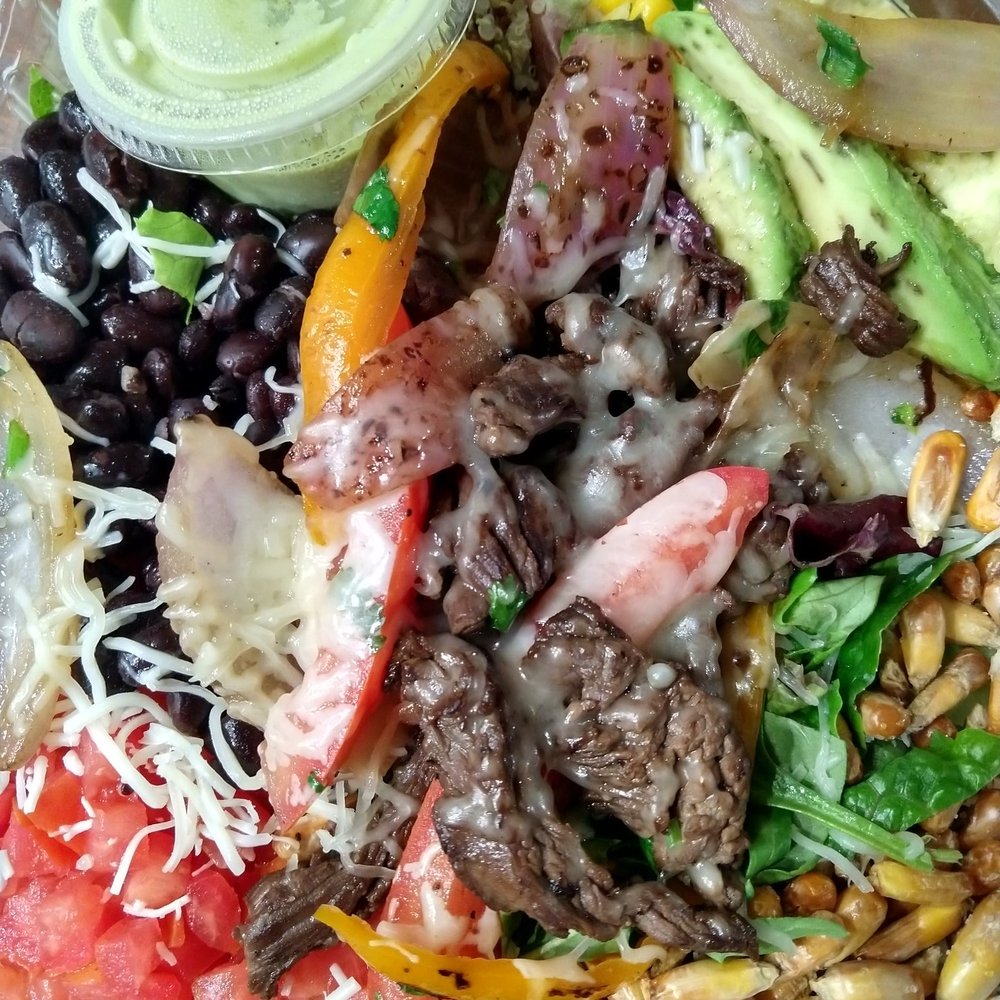 Red Panka - Quinoa Salad with Peruvian Steak - Peruvian Near Me - Redlands, California