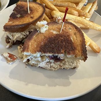 Lakeside Grill - Chicken salad on toasted rye w/ side of fries - American Near Me - Smithville, New Jersey Lakeside Grill - Chicken salad on toasted rye w/ side of fries - American Near Me - Smithville, New Jersey