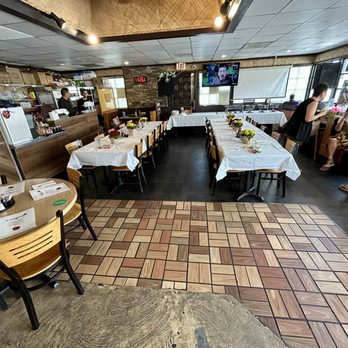 Ladybug Café - Tables set for a private party - Japanese Near Me - Gardena, California Ladybug Café - Tables set for a private party - Japanese Near Me - Gardena, California