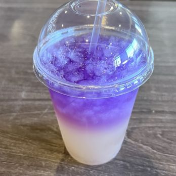 Bone & Broth - Please try the PEACH LEMONADE! It has the purple for the aesthetic effect that makes it beautiful and even better to sip on - Vietnamese Near Me - Ontario, California Bone & Broth - Please try the PEACH LEMONADE! It has the purple for the aesthetic effect that makes it beautiful and even better to sip on - Vietnamese Near Me - Ontario, California