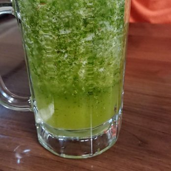 Aladdin Cafe - Lemonade smoothie with mint! TRY ITTTTT!!! - Mediterranean Near Me - Crowley, Texas