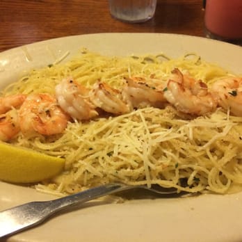 RigaTony's Authentic Italian - Shrimp scampi over angel hair - Italian Near Me - Tempe, Arizona