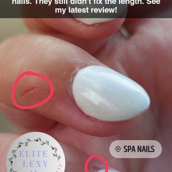 Spa Nails - Mutilated and messy - Nail Salons Near Me - Jamestown, New York