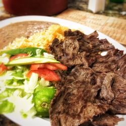 Habaneros Mexican Taqueria - Carne Asada tacos plate, tons of homemade corn tortillas