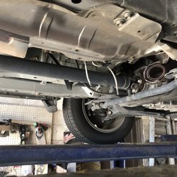 Jamie's Discount Muffler & Auto Repair - Missing catalytic converter