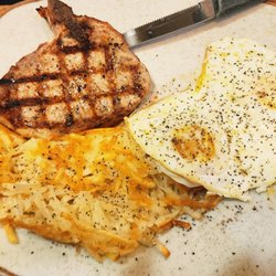 Iron Skillet - Porkchop and Eggs