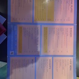 food menu food menu