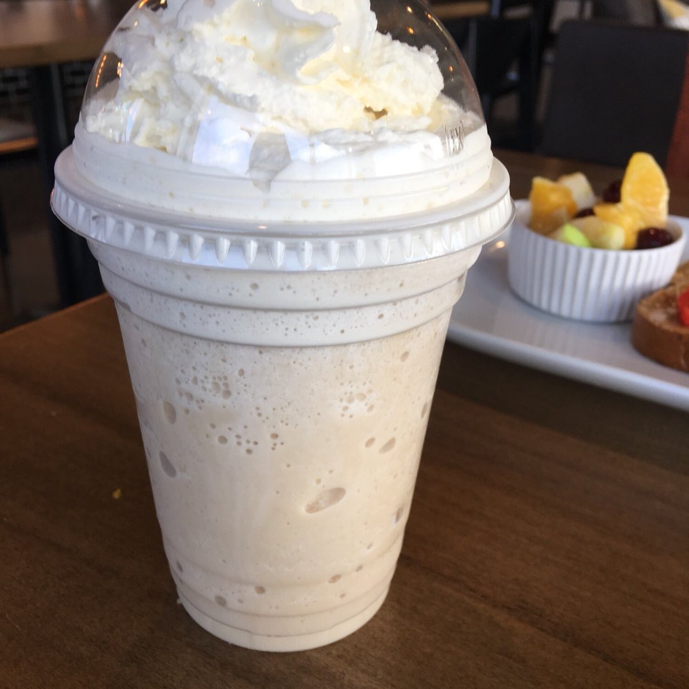 Gather - Coffee frappe be sure to add a flavor as original has no flavor except heavy cream - Coffee & Tea Near Me - Chesapeake, Virginia Gather - Coffee frappe be sure to add a flavor as original has no flavor except heavy cream - Coffee & Tea Near Me - Chesapeake, Virginia