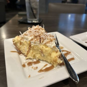 Copper Grill - Coconut cream pie - New American Near Me - Little Rock, Arkansas