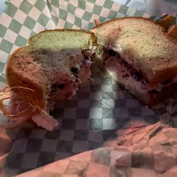 Turkey cranberry sandwich