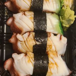 Octopus sushi. My favorite