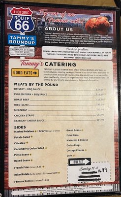 Menu photo 1 Tammy's Round up Cafe Davenport, OK