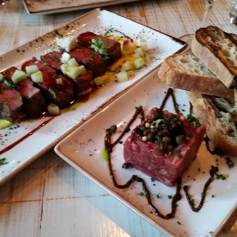 Fulton Market Kitchen - Lamb and beef tartare - New American Near Me - Chicago, Illinois Fulton Market Kitchen - Lamb and beef tartare - New American Near Me - Chicago, Illinois