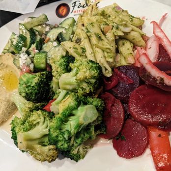 Fadi's Meyerland Mediterranean Grill - Veggie Plate - Mediterranean Near Me - Houston, Texas