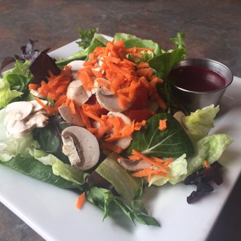 Big Wave Cafe - House Salad with Marionberry Dressing - Seafood Near Me - Manzanita, Oregon Big Wave Cafe - House Salad with Marionberry Dressing - Seafood Near Me - Manzanita, Oregon