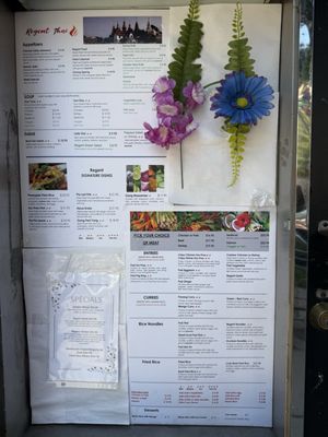Menu photo 1 The Regent Washington, DC, DC