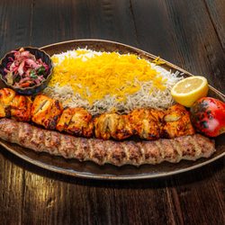 Bahar Restaurant - Boneless chicken combo kabob