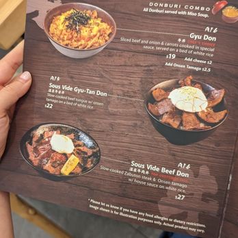 Hana Don - Menu - Japanese Near Me - Toronto, Ontario