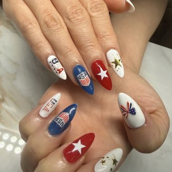 Polish and Petals Nails - July 4th Celebration - Waxing Near Me - Arlington, Texas Polish and Petals Nails - July 4th Celebration - Waxing Near Me - Arlington, Texas