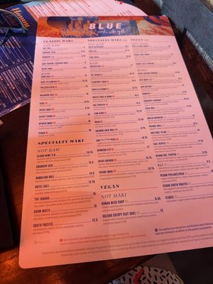 Menu photo 1 Blue Sushi Sake Grill Denver, CO Menu photo 1 Blue Sushi Sake Grill Denver, CO