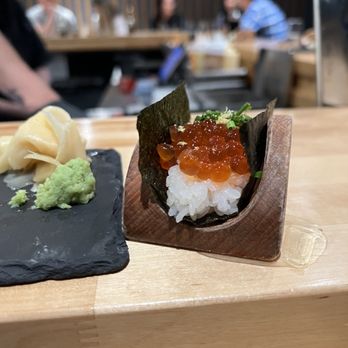 Sugo Hand Roll Bar - Ikura Hand Roll - Sushi Bars Near Me - Seattle, Washington Sugo Hand Roll Bar - Ikura Hand Roll - Sushi Bars Near Me - Seattle, Washington
