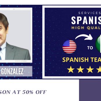 World In Spanish - SPANISH LESSONS 10% Off
Get a discount on your first and second months of lessons.
EXPERIENCED MEXICAN TEACHER - Language Schools Near Me - Los Angeles, California World In Spanish - SPANISH LESSONS 10% Off
Get a discount on your first and second months of lessons.
EXPERIENCED MEXICAN TEACHER - Language Schools Near Me - Los Angeles, California