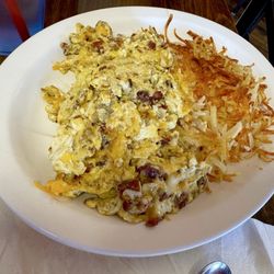Ranch House Restaurant - Omelet and hash browns