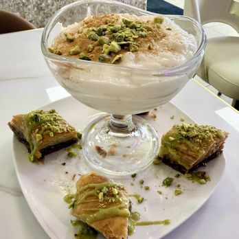 Dvine Mediterranean Experience - Long Beach - Rice Pudding and Baklava - Mediterranean Near Me - Long Beach, California Dvine Mediterranean Experience - Long Beach - Rice Pudding and Baklava - Mediterranean Near Me - Long Beach, California