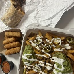 California Burrito Asada Fries Cheese Sticks California Burrito Asada Fries Cheese Sticks