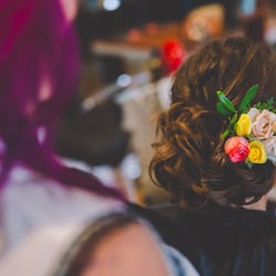 HoneyComb Salon Collective - Bridal updo
