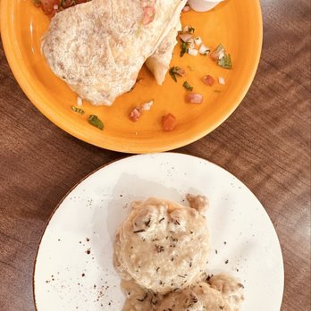 Sunny on South - Breakfast Burrito and Side of Biscuits and Gravy - Breakfast & Brunch Near Me - Cerritos, California Sunny on South - Breakfast Burrito and Side of Biscuits and Gravy - Breakfast & Brunch Near Me - Cerritos, California