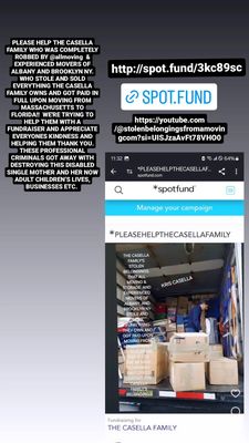 Photo of Tampa Bay Times - Saint Petersburg, FL, US. PLEASE HELP THE CASELLA FAMILY FIND THEIR STOLEN BELONGINGS THAT EXPERIENCED MOVERS AND ALL MOVING & STORAGE OF ALBANY AND BROOKLYN NY