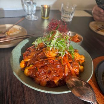 Danbi - spicy japchae - Korean Near Me - Los Angeles, California Danbi - spicy japchae - Korean Near Me - Los Angeles, California