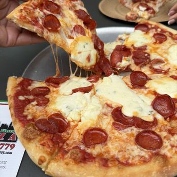 Brooklyn's Finest Pizza - 12" Times Square - Pizza Near Me - Denver, Colorado Brooklyn's Finest Pizza - 12" Times Square - Pizza Near Me - Denver, Colorado