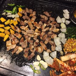Hwa-ro Big Stone Grill Cut into Bite Size pieces