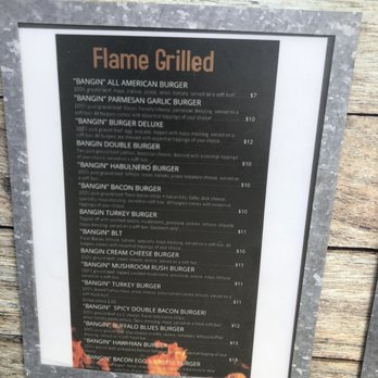 Bangin Burgers - Burger Menu - Food Trucks Near Me - Cincinnati, Ohio Bangin Burgers - Burger Menu - Food Trucks Near Me - Cincinnati, Ohio