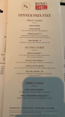 Menu photo 4 Ramsay's Kitchen Boston, MA