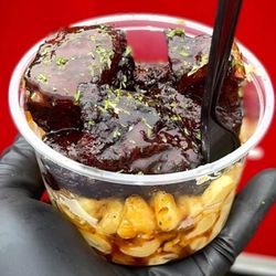 South Texas State Fair - Burnt ends smoked mac and cheese