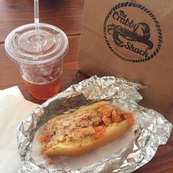 The Crabby Shack - Iced tea was amazing; clobster- bun not really toasted, but lots of meat. Needs more seasoning - Seafood Near Me - Brooklyn, New York The Crabby Shack - Iced tea was amazing; clobster- bun not really toasted, but lots of meat. Needs more seasoning - Seafood Near Me - Brooklyn, New York
