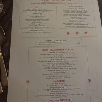 The Duchess - menu - Wine Bars Near Me - Baltimore, Maryland