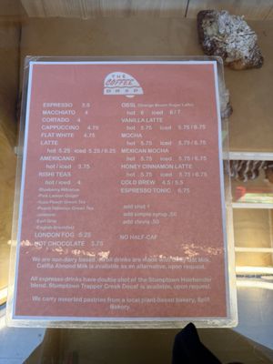 Menu photo 2 The Coffee Drop San Diego, CA