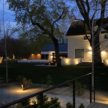 The Elm Estate - The venue at night from our cottage the night before our wedding - Venues & Event Spaces Near Me - Reno, Nevada The Elm Estate - The venue at night from our cottage the night before our wedding - Venues & Event Spaces Near Me - Reno, Nevada