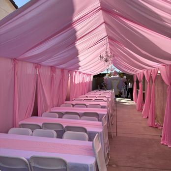 Nexgen Party Rentals - Sweet 16th
12x40 tent and draping in baby pink - Party & Event Planning Near Me - Perris, California Nexgen Party Rentals - Sweet 16th
12x40 tent and draping in baby pink - Party & Event Planning Near Me - Perris, California