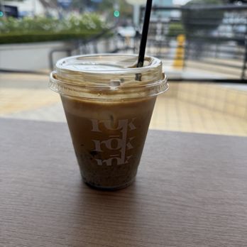 Rok Coffee and Tea - black sesame latte - Coffee & Tea Near Me - Los Angeles, California